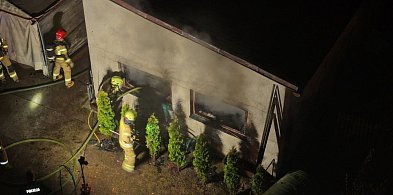 Nocny pożar w Gabryelinie