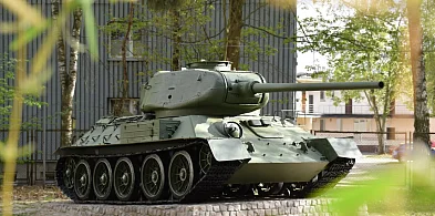 Legendarny czołg odzyskał blask. T-34 znów przyciąga uwagę w Górze Kalwarii