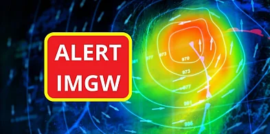 IMGW wydało alert dla powiatu piaseczyńskiego