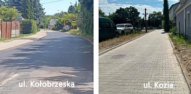 Nowe nawierzchnie na ul. Kołobrzeskiej i Koziej. Gmina kontynuuje remonty