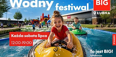 Wodny Festiwal w BIG Łubna w każdą sobotę lipca