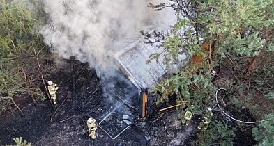 Pożar domu w Woli Prażmowskiej. Sześć zastępów straży w akcji