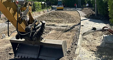 Trwa przebudowa ul. Elektrycznej