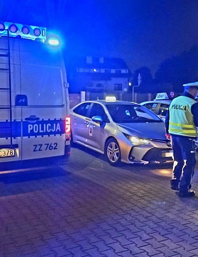 Nocna obława na kierowców z aplikacji w Piasecznie
