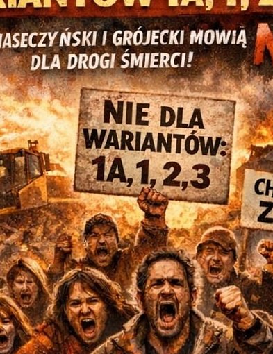 Mieszkańcy Prażmowa przeciw wariantom obwodnicy