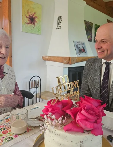 Sto lat i wciąż aktywna. Wyjątkowy jubileusz mieszkanki gminy Piaseczno