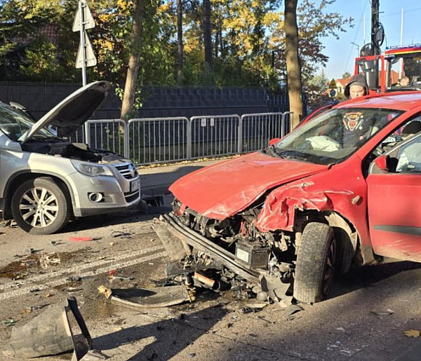 Wypadek, droga zablokowana-109395