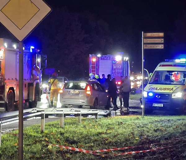 Pieszy potrącony przez samochód-109536