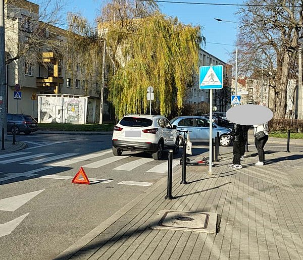 Zdarzenie drogowe w centrum Piaseczna, utrudnienia-109934