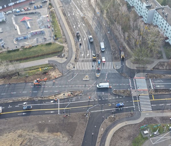 Skrzyżowanie gotowe przed czasem! Wiemy kiedy otwarcie-110454