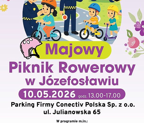 Już w niedzielę Majowy Piknik Rowerowy w Józefosławiu