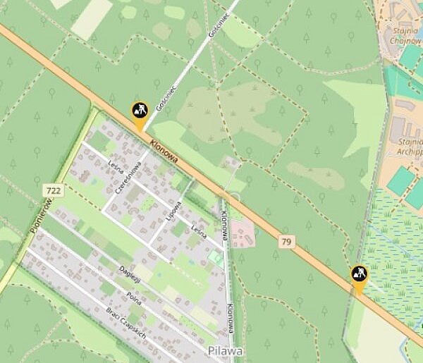 Utrudnienia na drodze krajowej nr 79 – remont nawierzchni i ruch wahadłowy