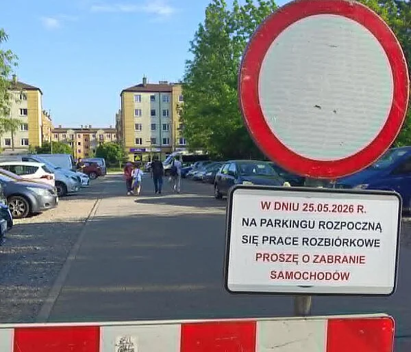 Rusza rozbiórka parkingu przy ul. Jana Pawła II