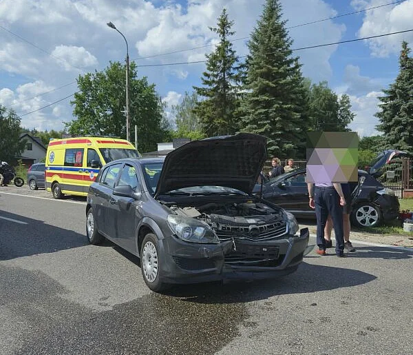 Groźny wypadek. Droga całkowicie zablokowana