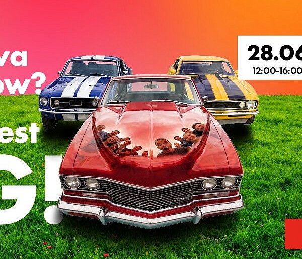 Wystawa samochodów vintage w BIG Łubna