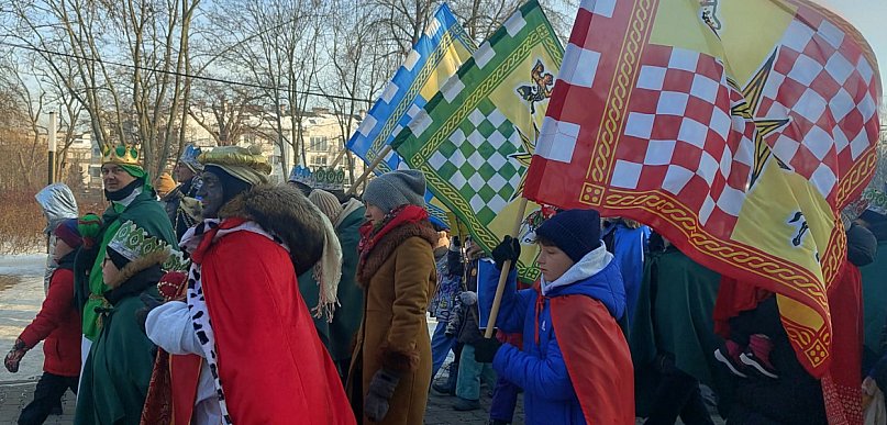 Orszak Trzech Króli przeszedł ulicami Piaseczna