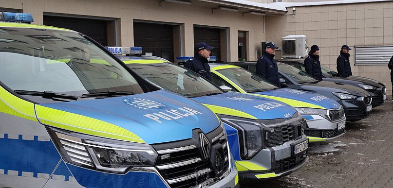 Nowe radiowozy dla policji w powiecie piaseczyńskim