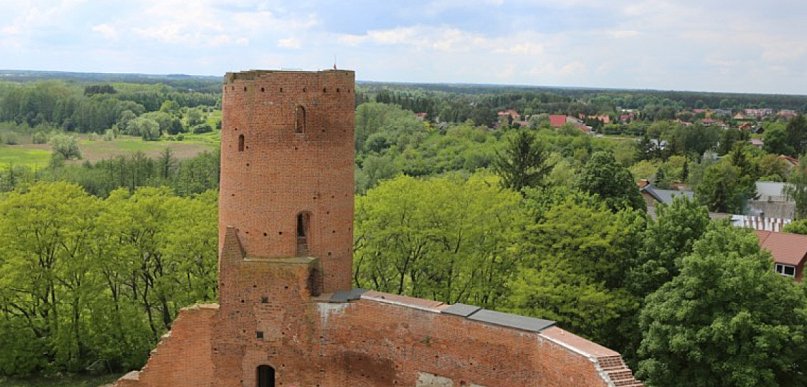 Kolejne prace na Zamku w Czersku