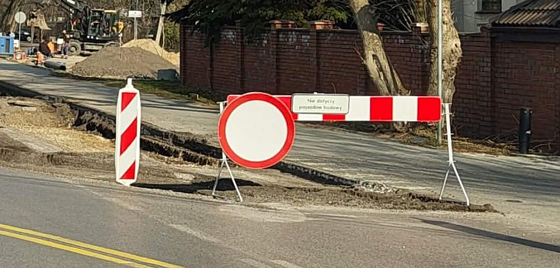 Utrudnienia drogowe w Józefosławiu