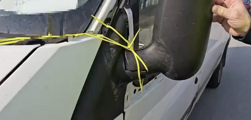 Złomek zatrzymany przez policję