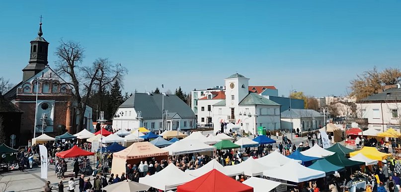Relacja z Kiermaszu Wielkanocnego i życzenia Burmistrza Piaseczna