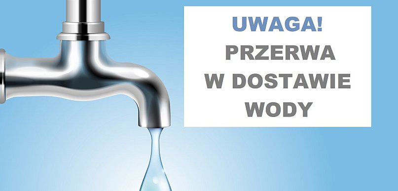 Planowane wyłączenie wody