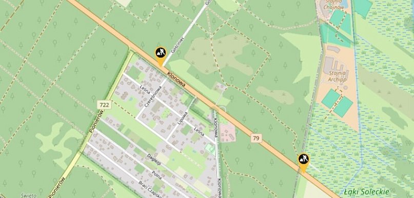 Utrudnienia na drodze krajowej nr 79 – remont nawierzchni i ruch wahadłowy