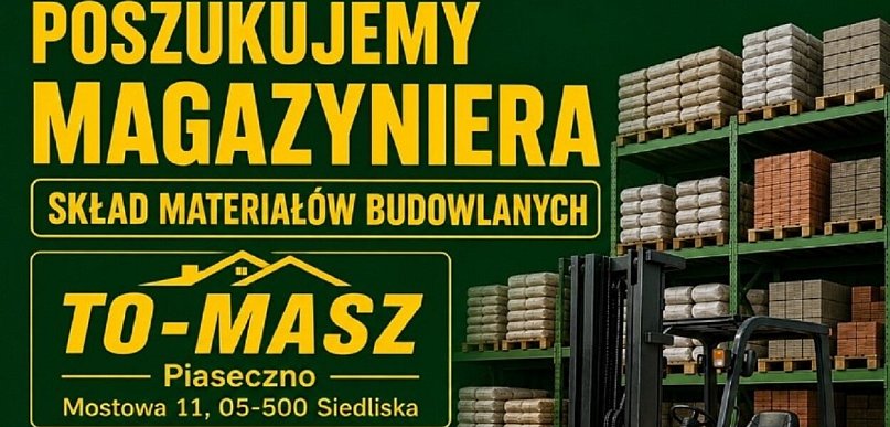 Poszukujemy Magazyniera