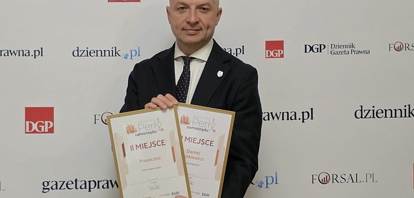 Podwójny sukces Piaseczna w rankingu Perły Samorządu 2026