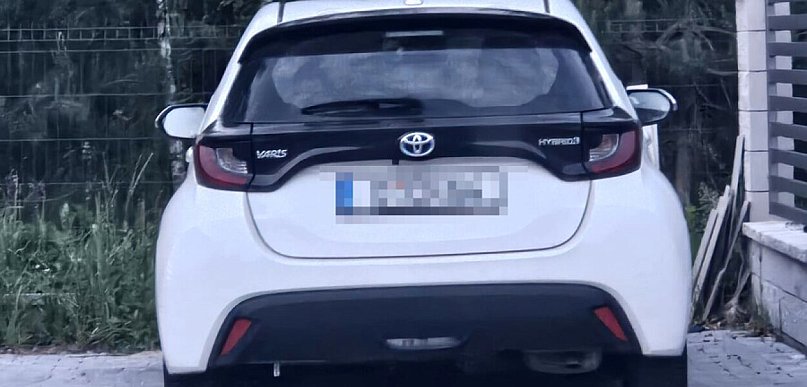 Jedna kontrola, dwa trafienia. Poszukiwana Toyota i poszukiwany kierowca