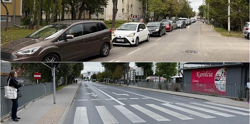 Jedna ulica tonie w korku, druga świeci pustkami - 108884