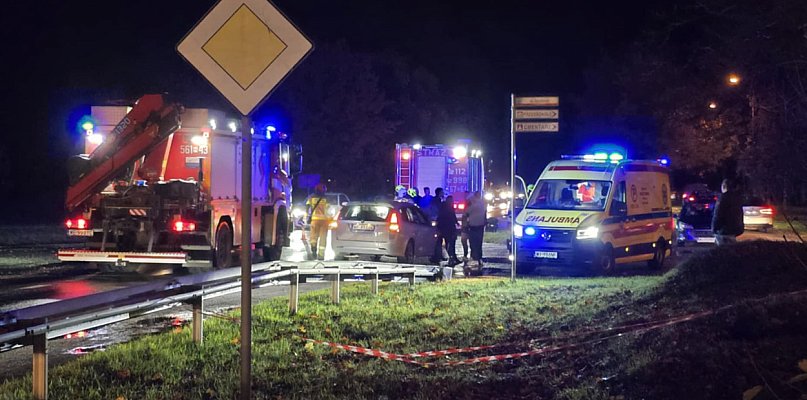 Pieszy potrącony przez samochód - 109536