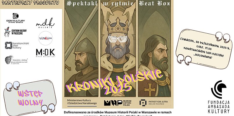 Spektakl mobilny „Kroniki Polskie 2025” w Hugonówce - 109610