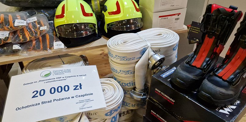 Ponad pół miliona złotych dla strażaków ochotników z gminy Góra Kalwaria - 110541