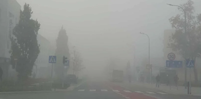 Ostrzeżenie pierwszego stopnia dla Piaseczna