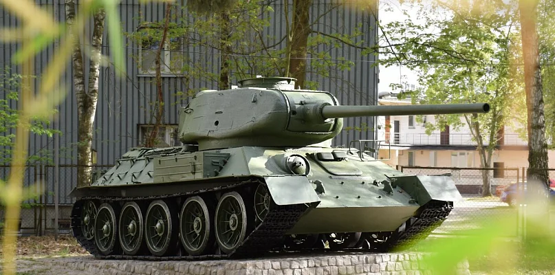 Legendarny czołg odzyskał blask. T-34 znów przyciąga uwagę w Górze Kalwarii