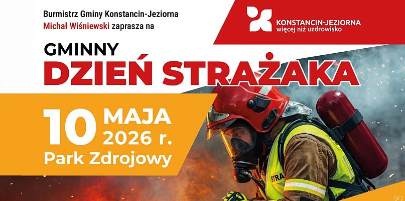Dzień Strażaka w Konstancinie-Jeziornie. Parada i rodzinny piknik w Parku