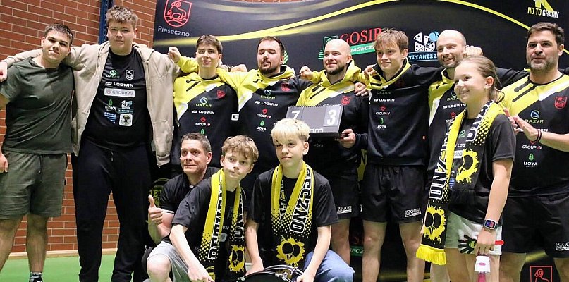 Historyczny sezon piaseczyńskich pingpongistów