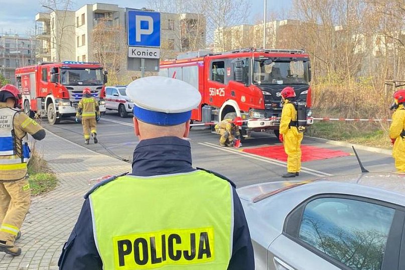 Alarm przy komendzie! To tylko ćwiczenia