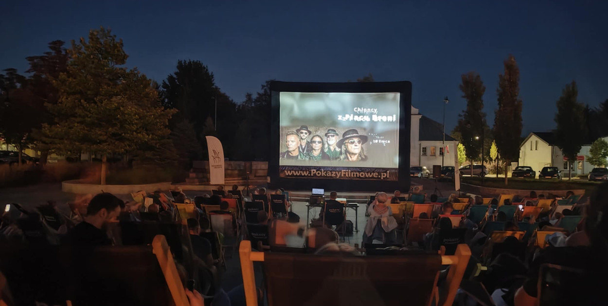 Ostatni seans kina plenerowego w Piasecznie