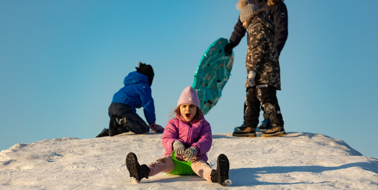 Snow Zone w BIG Łubna podczas ferii zimowych