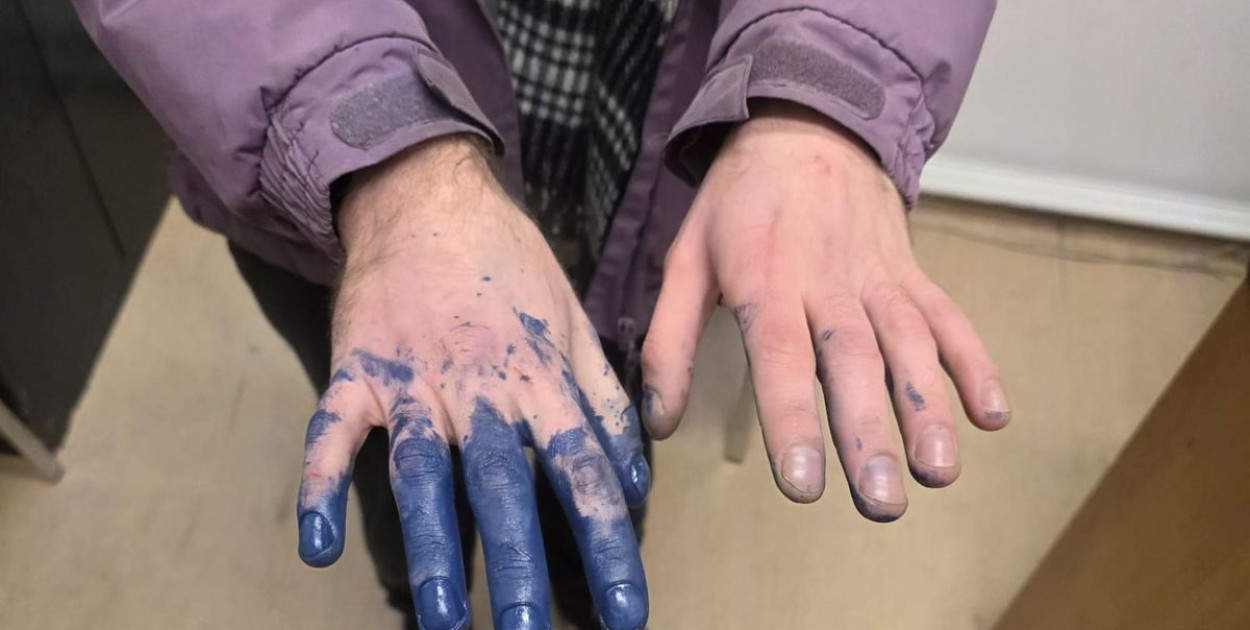 Lokalny „artysta” w rękach policji