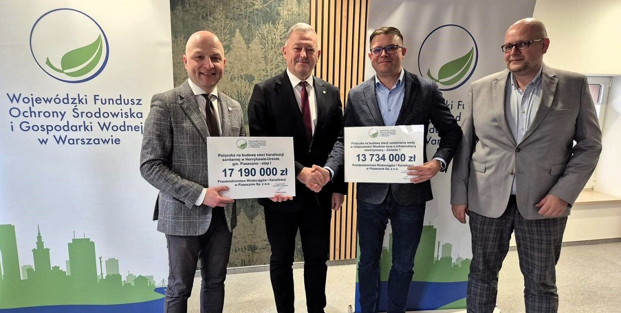 Ponad 30 mln złotych na inwestycje PWiK Piaseczno