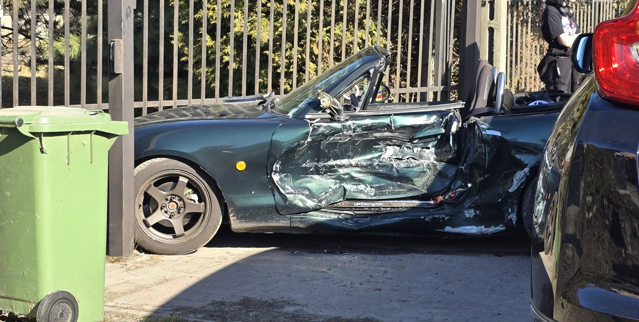 Wypadek na Chyliczkowskiej w Piasecznie! Jedna osoba trafiła do szpitala