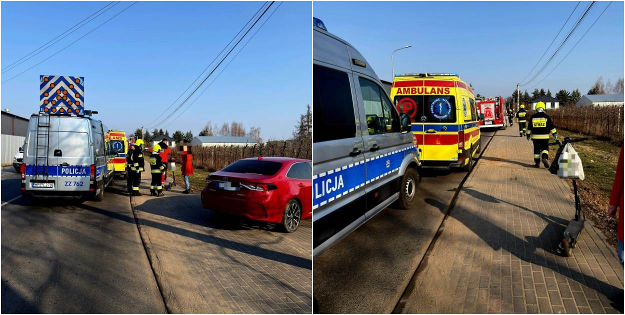Hulajnogista uderzył w samochód