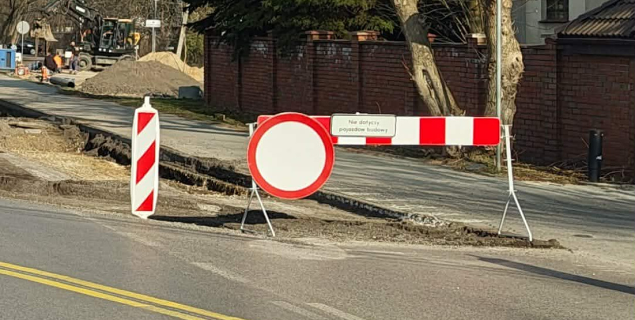 Utrudnienia drogowe w Józefosławiu