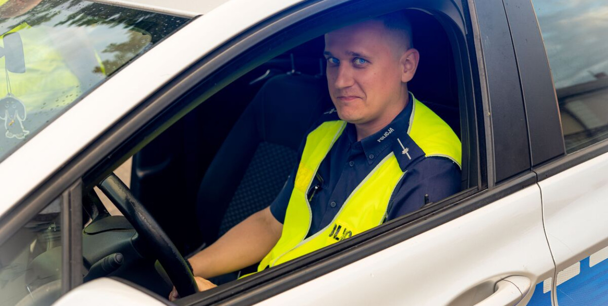 Policjant po służbie odnalazł zaginionego 55-latka