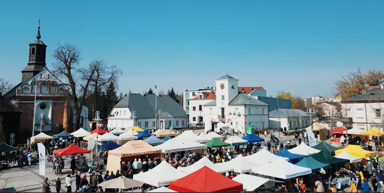 Relacja z Kiermaszu Wielkanocnego i życzenia Burmistrza Piaseczna