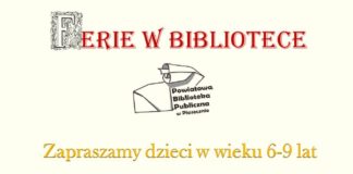 Ferie w bibliotece w Piasecznie