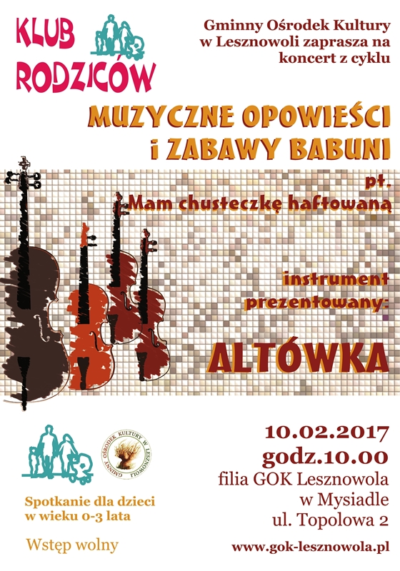 Muzyczne opowieści i zabawy babuni